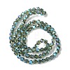 Electroplate Glass Beads Strands EGLA-K061-07A-FR01-2