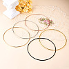 5Pcs 5 Colors Iron Rings FIND-TA0011-10-6