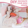 Rectangle Plastic Doll House Rail Mini Model DOLL-WH0007-21E-5