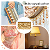 Polyester Fringe Lace Trim Ribbon OCOR-WH0112-016A-5
