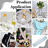 Cotton Stripe Pattern Ribbon OCOR-WH0078-550C-5