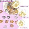 30Pcs Alloy Pendants TIBEP-YW0002-22S-5