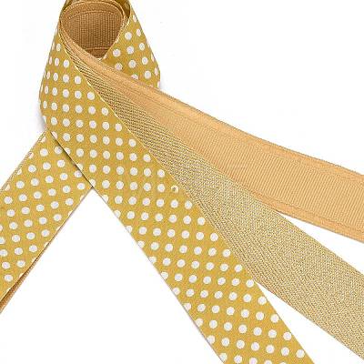 9 Yards 3 Styles Polyester Ribbon SRIB-A014-H02-1