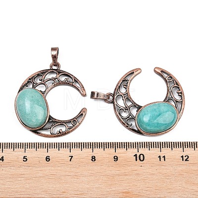 Natural Amazonite Pendants G-A315-05R-1