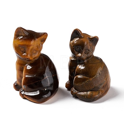 Natural Tiger Eye Sculpture Display Decorations G-F719-40D-1