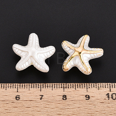 ABS Plastic Imitation Pearl Beads OACR-T028-96-1