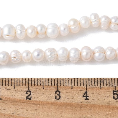 Natural Cultured Freshwater Pearl Beads Strands PEAR-I007-07L-03-1