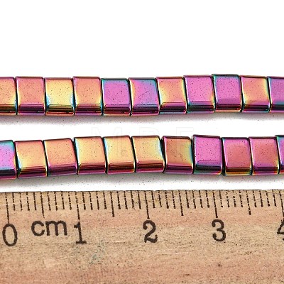 Electroplated Non-magnetic Synthetic Hematite Beads Strands G-C106-B02-01B-1