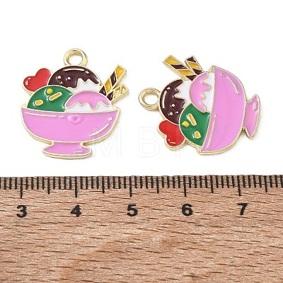 Alloy Enamel Pendants AL-CBA4666-02H-1