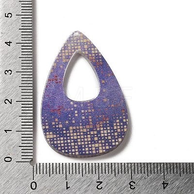 Printed Acrylic Pendants TACR-F007-04B-1