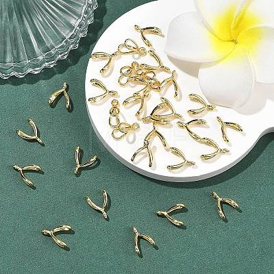 SHEGRACE Brass Ice Pick Pinch Bails XGRQ1R905-350G-1