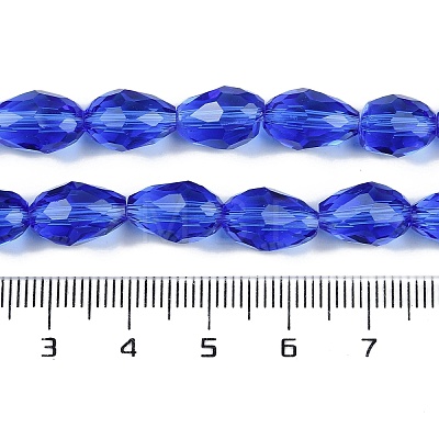 Transparent Glass Beads Strands EGLA-N013-T6mm-D11-1