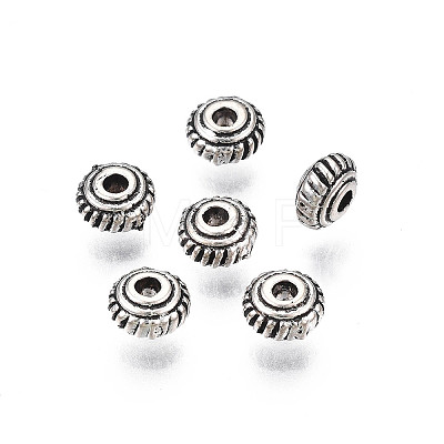 Tibetan Style Alloy Spacer Beads X1-K0NJX041-01-1
