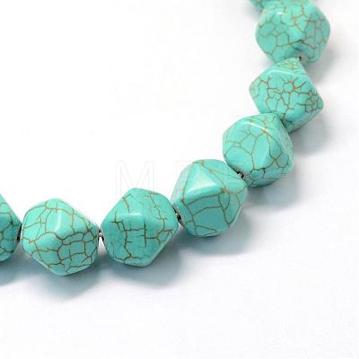 Synthetic Turquoise Bead Strands TURQ-S282-14-1