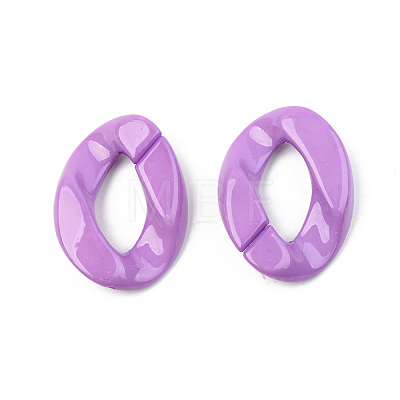 Opaque Acrylic Linking Rings OACR-T024-01-G02-1