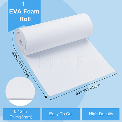 EVA Foam Roll AJEW-WH0314-353A-01-1