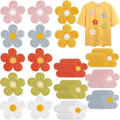 60Pcs 6 Colors  Ornament Accessories DIY-FG0002-96-1