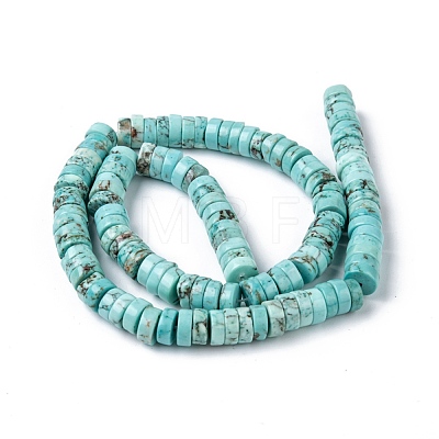 Natural Howlite Beads Strands X-TURQ-L030-04C-01-1
