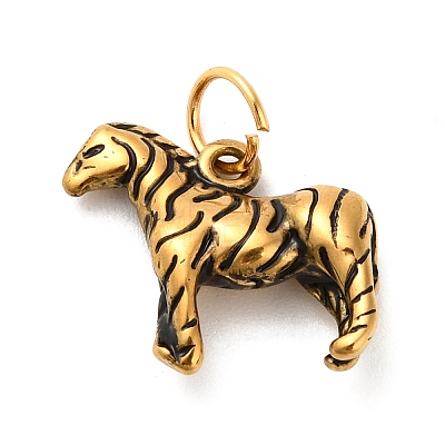 Animal Themes 304 Stainless Steel Enamel Pendants LS-STAS-K304-03C-G-1