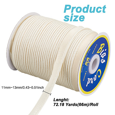 66M Polyester Satin Cord Lid Trim SRIB-WH0011-187D-1