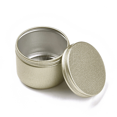 Round Aluminium Tin Cans CON-F006-08LG-1