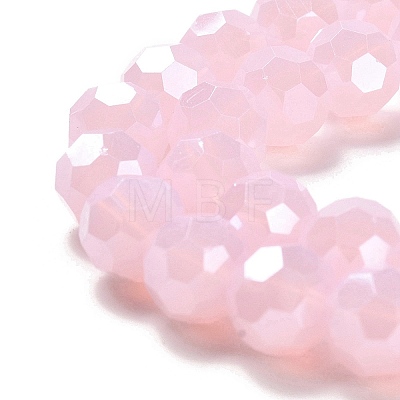 Electroplate Glass Beads Strands X-EGLA-A035-J10mm-A02-1
