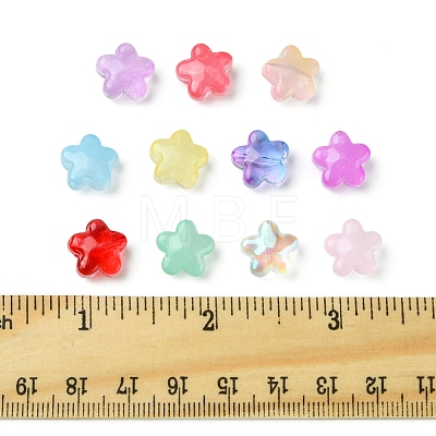 30Pcs Baking Paint Glass Beads GLAA-FS0001-99C-1
