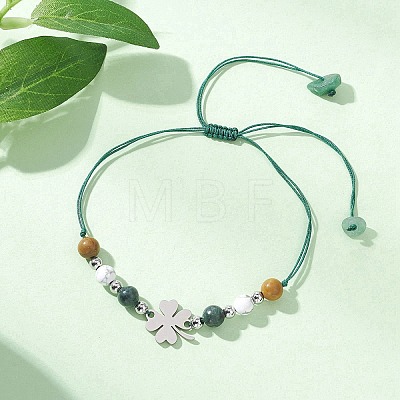 201 Stainless Steel Link Bracelets BJEW-JB12953-1