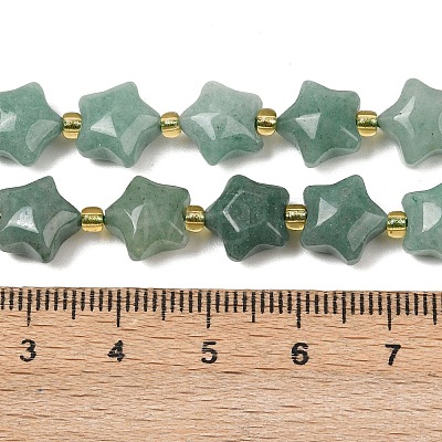 Natural Green Aventurine Beads Strands G-Z080-A12-10mm-1