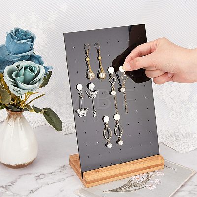 Acrylic Earring Displays EDIS-WH0009-06A-1