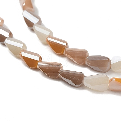 Electroplate Glass Beads Strands EGLA-P065-01A-03-1