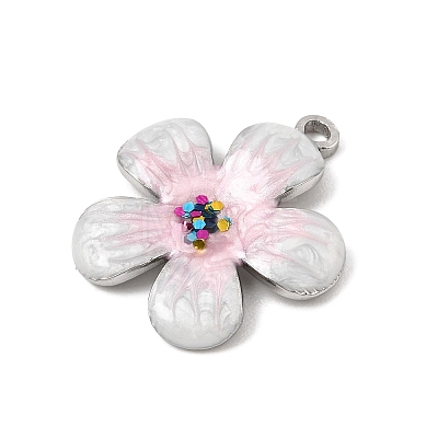 304 Stainless Steel Enamel Pendants SA-CBAA487-04P-03-1