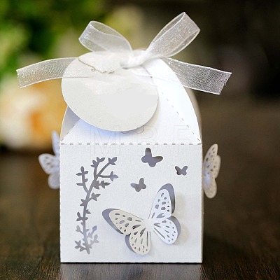 3D Butterfly Cardboard Hollow Candy Storage Gift Boxes PW-WGE2AEA-03-1