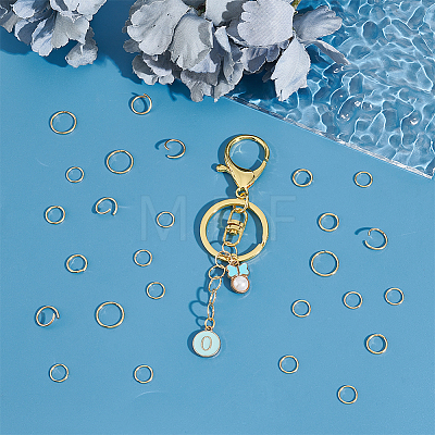 4 Styles 304 Stainless Steel Open Jump Rings STAS-UN0058-01-1