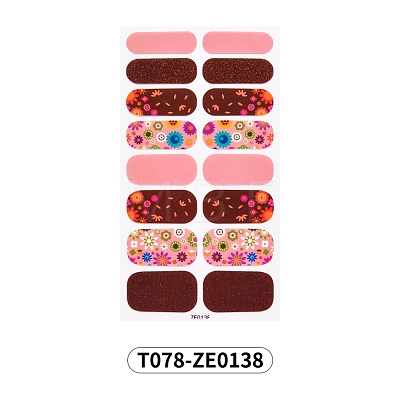 Nail Art Full Cover Nail Art Wrap MRMJ-T078-ZE0138-1