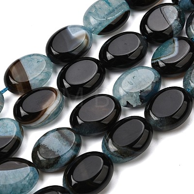 Natural Agate Beads Strands G-F820-N01-01B-1
