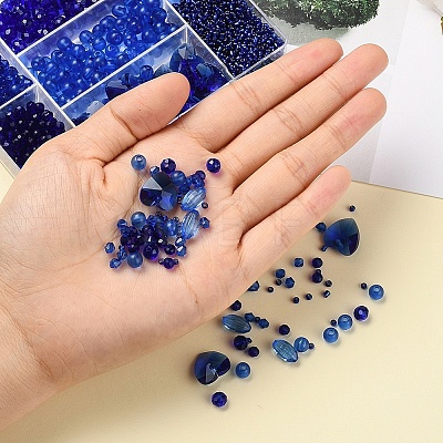 DIY Blue Series Jewelry Making Kits DIY-YW0002-94D-1