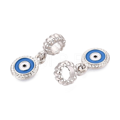 Alloy Enamel European Dangle Charms FIND-Q121-05P-1