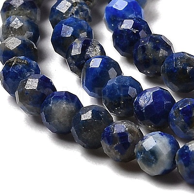 Natural Lapis Lazuli Beads Strands G-Z035-A01-02B-1