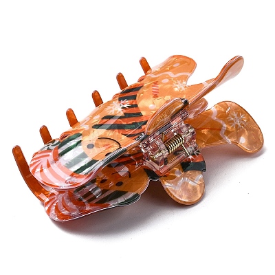 Christmas PVC Claw Hair Clips for Women Girls LS-PHAR-Z007-01B-1