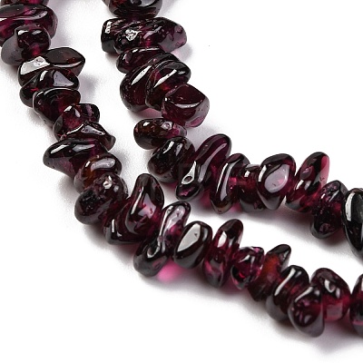 Natural Garnet Beads Strands F065-01A-1