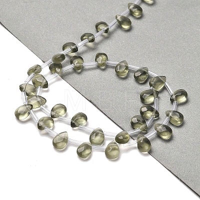 K9 Glass Beads Strands GLAA-Q102-02G-1