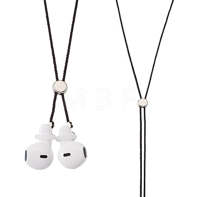 2Pcs Polyester Earphone Cord Straps HJEW-TAC0164-1