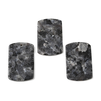 Natural Larvikite Pendants G-K354-14H-1