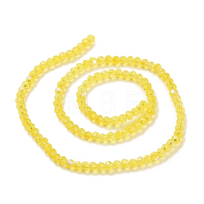 Electroplate Glass Beads Strands X1-EGLA-A034-T8mm-L02-1