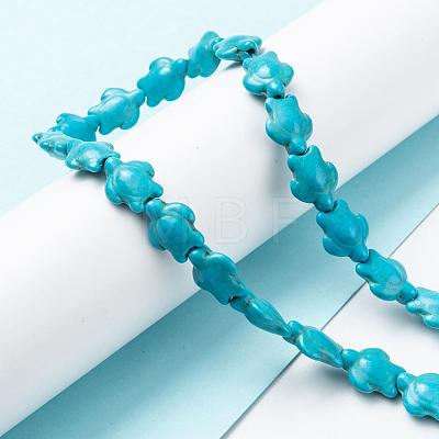 Dyed Synthetic Turquoise Bead Strands X-G-M152-10-A-1