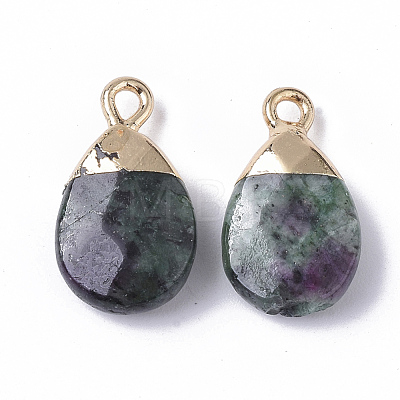 Natural Ruby in Zoisite Pendants G-S359-017A-1