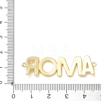 Brass Connector Charms KK-CBAE532-01G-G-1