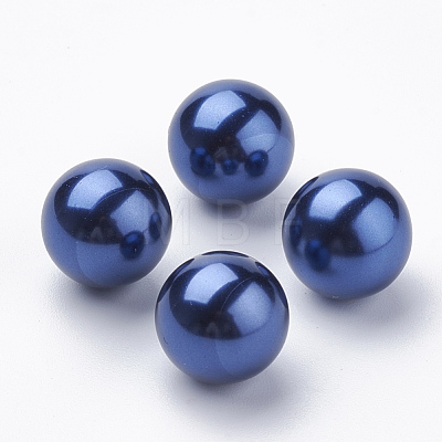 Eco-Friendly Plastic Imitation Pearl Beads MACR-S277-12mm-C08-1