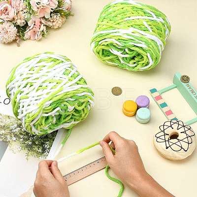 4 Bundles Polyester Yarn FB-FSB9EF-01E-1